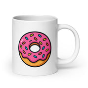 Tazza in Ceramica Stampata – Adatta a Microonde e Lavastoviglie – Idea Regalo - Design Donuts-Biiply
