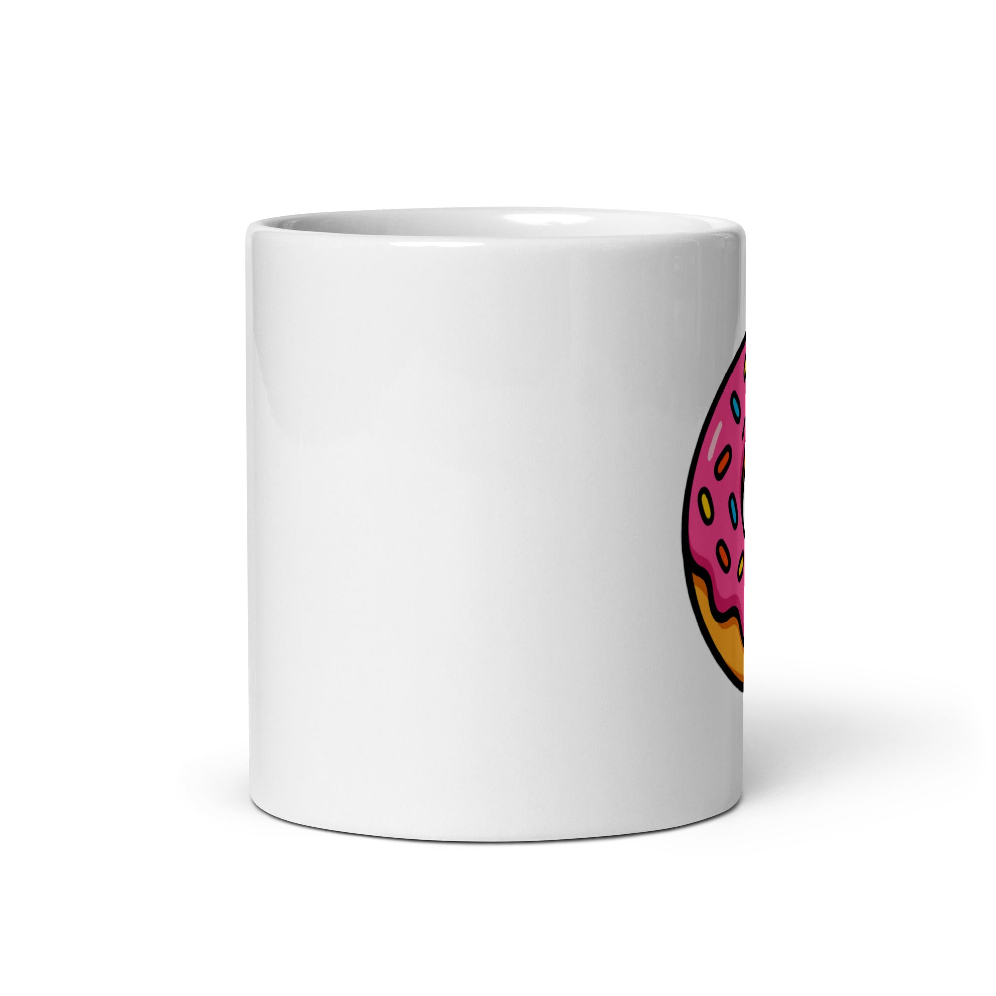 Tazza in Ceramica Stampata – Adatta a Microonde e Lavastoviglie – Idea Regalo - Design Donuts-Biiply