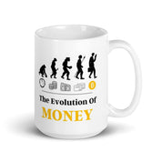 Tazza in Ceramica Stampata – Adatta a Microonde e Lavastoviglie – Idea Regalo - Design Evolution Of Money-Biiply