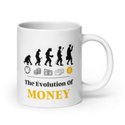 Tazza in Ceramica Stampata – Adatta a Microonde e Lavastoviglie – Idea Regalo - Design Evolution Of Money-Biiply
