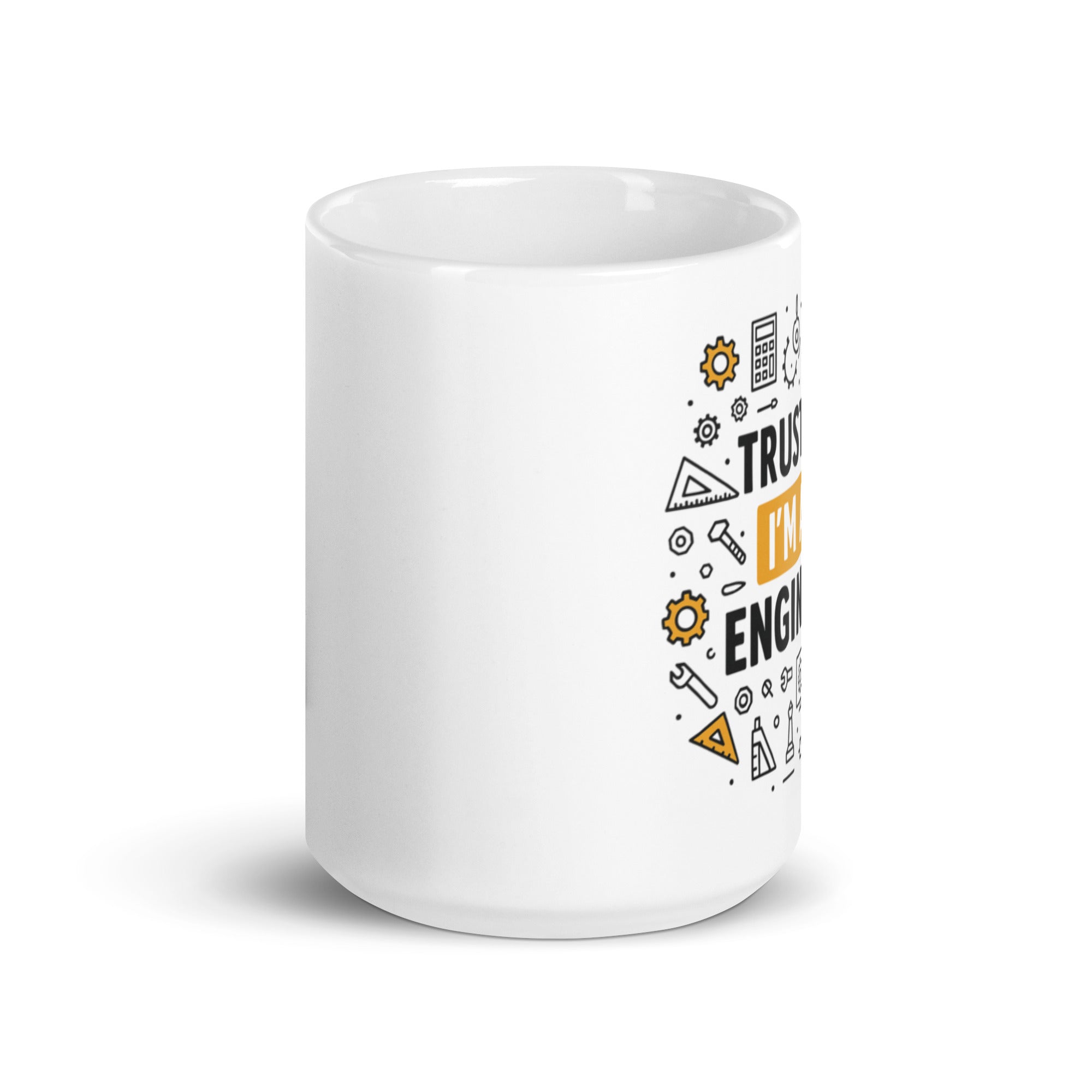 Tazza in Ceramica Stampata – Adatta a Microonde e Lavastoviglie – Idea Regalo - Design Trust Me I'm An Engineer-Biiply