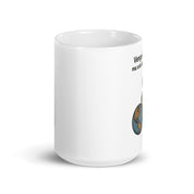 Tazza in Ceramica Stampata – Adatta a Microonde e Lavastoviglie – Idea Regalo - Design Vengo in pace-Biiply
