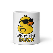 Tazza in Ceramica Stampata – Adatta a Microonde e Lavastoviglie – Idea Regalo - Design What the Duck-Biiply