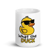 Tazza in Ceramica Stampata – Adatta a Microonde e Lavastoviglie – Idea Regalo - Design What the Duck-Biiply
