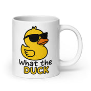 Tazza in Ceramica Stampata – Adatta a Microonde e Lavastoviglie – Idea Regalo - Design What the Duck-Biiply