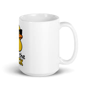 Tazza in Ceramica Stampata – Adatta a Microonde e Lavastoviglie – Idea Regalo - Design What the Duck-Biiply