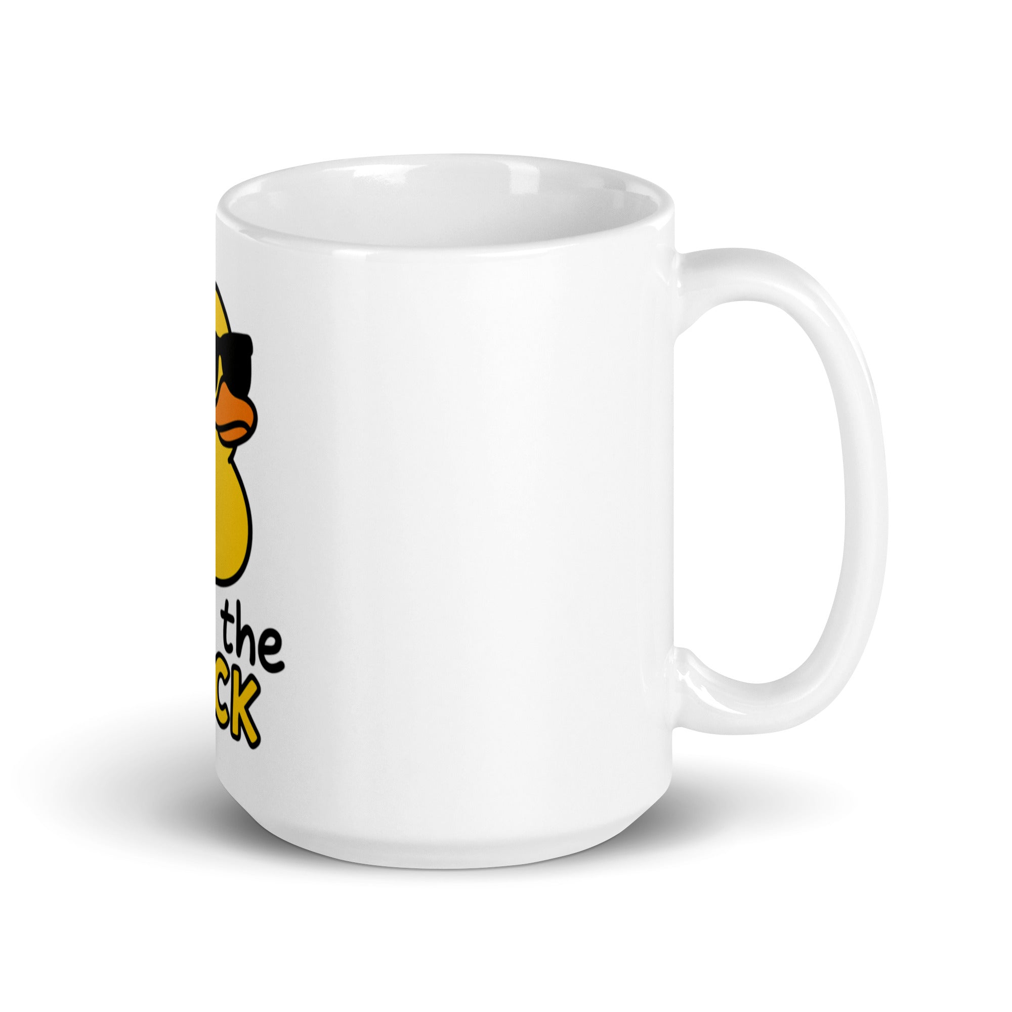 Tazza in Ceramica Stampata – Adatta a Microonde e Lavastoviglie – Idea Regalo - Design What the Duck-Biiply