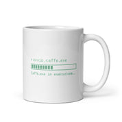Tazza in ceramica resistente stampata a colori adatta a microonde e lavastoviglie - Avvio Programma Caffè.exe-Biiply