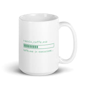 Tazza in ceramica resistente stampata a colori adatta a microonde e lavastoviglie - Avvio Programma Caffè.exe-Biiply