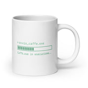 Tazza in ceramica resistente stampata a colori adatta a microonde e lavastoviglie - Avvio Programma Caffè.exe-Biiply