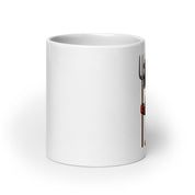 Tazza in ceramica resistente stampata a colori adatta a microonde e lavastoviglie - Bassotto Contadino-Biiply