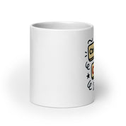 Tazza in ceramica resistente stampata a colori adatta a microonde e lavastoviglie - Ctrl + Alt + Caffè-Biiply
