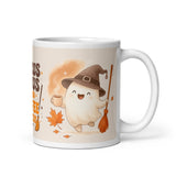 Printed Ceramic Mug – Microwave and Dishwasher Safe – Gift Idea – Hocus Pocus Design I Need Coffee to Focus
