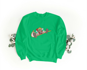 Felpa Ricamata Unisex – Morbida – Stile Streetwear – Swoosh Con pirata