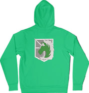 Felpa Ricamata Posteriormente Unisex – Morbida con Cappuccio e Tasca Frontale – Corpo di Gendarmeria