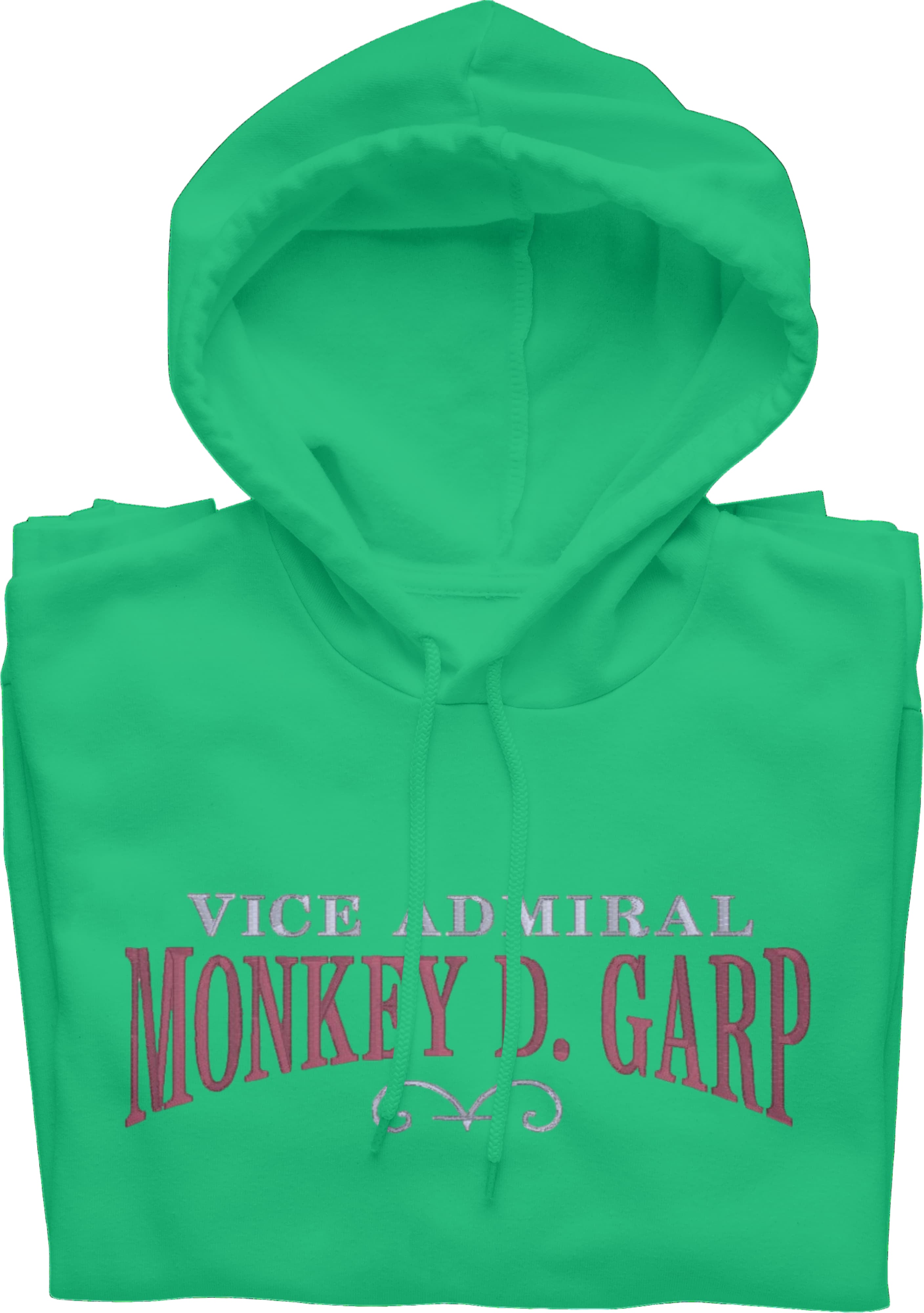 Felpa Ricamata Anteriormente e Posteriormente Unisex – Morbida con Cappuccio e Tasca Frontale – Vice Admiral Garp