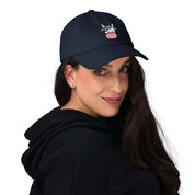 Cappellino Baseball Faccia Mucca-Ricamati-Biiply-Navy-Biiply