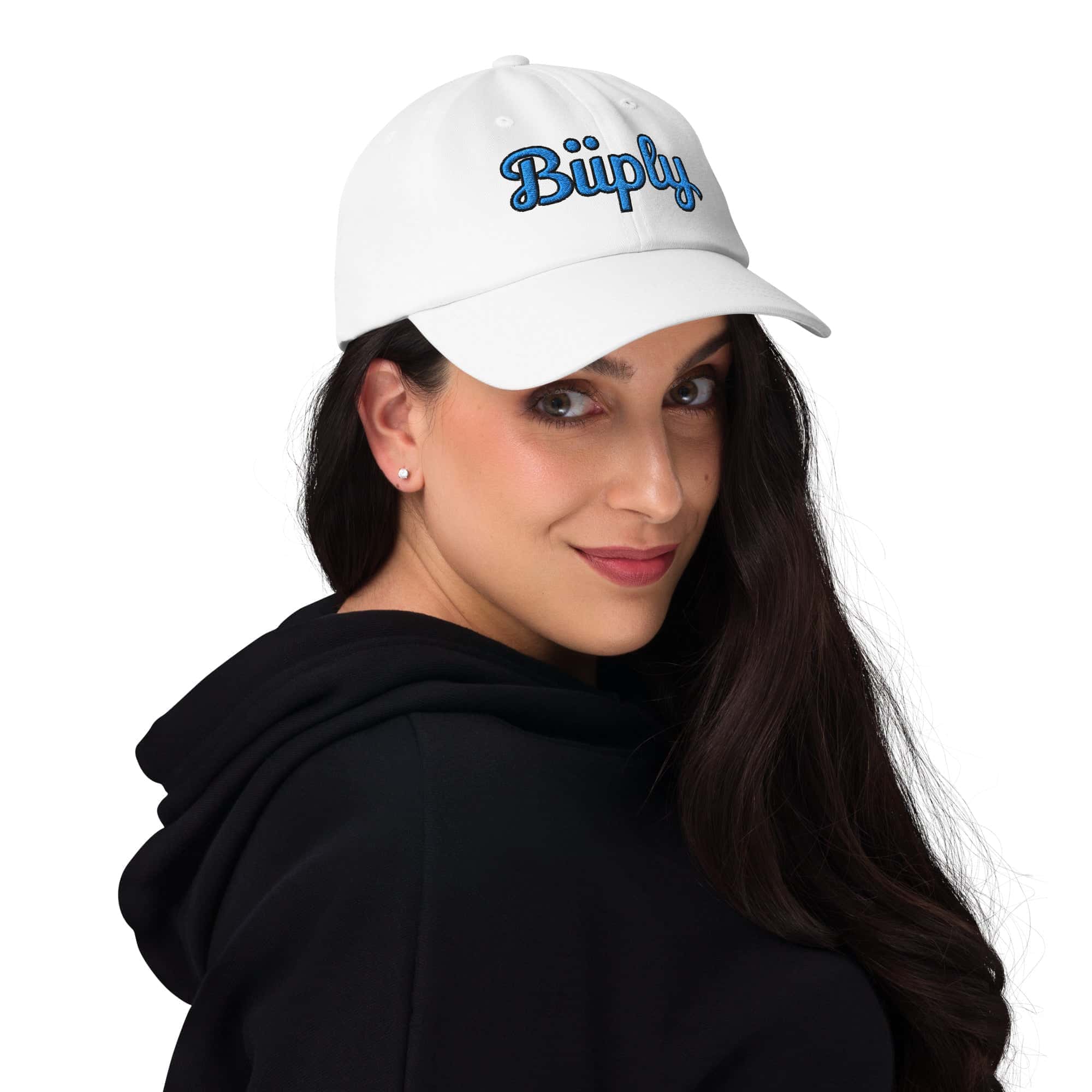 Cappellino Baseball BiiPly-Ricamati-Biiply-Bianco-Biiply