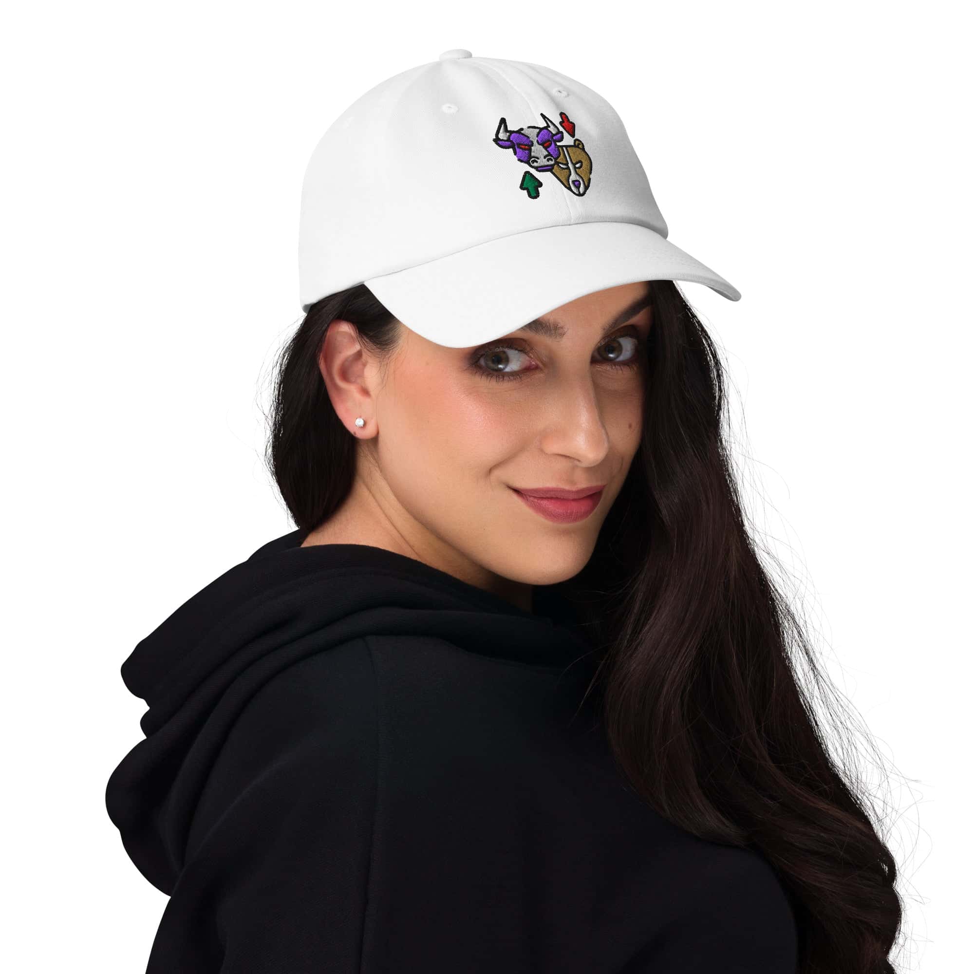 Cappellino Baseball Bull & Bear-Ricamati-Biiply-Bianco-Biiply