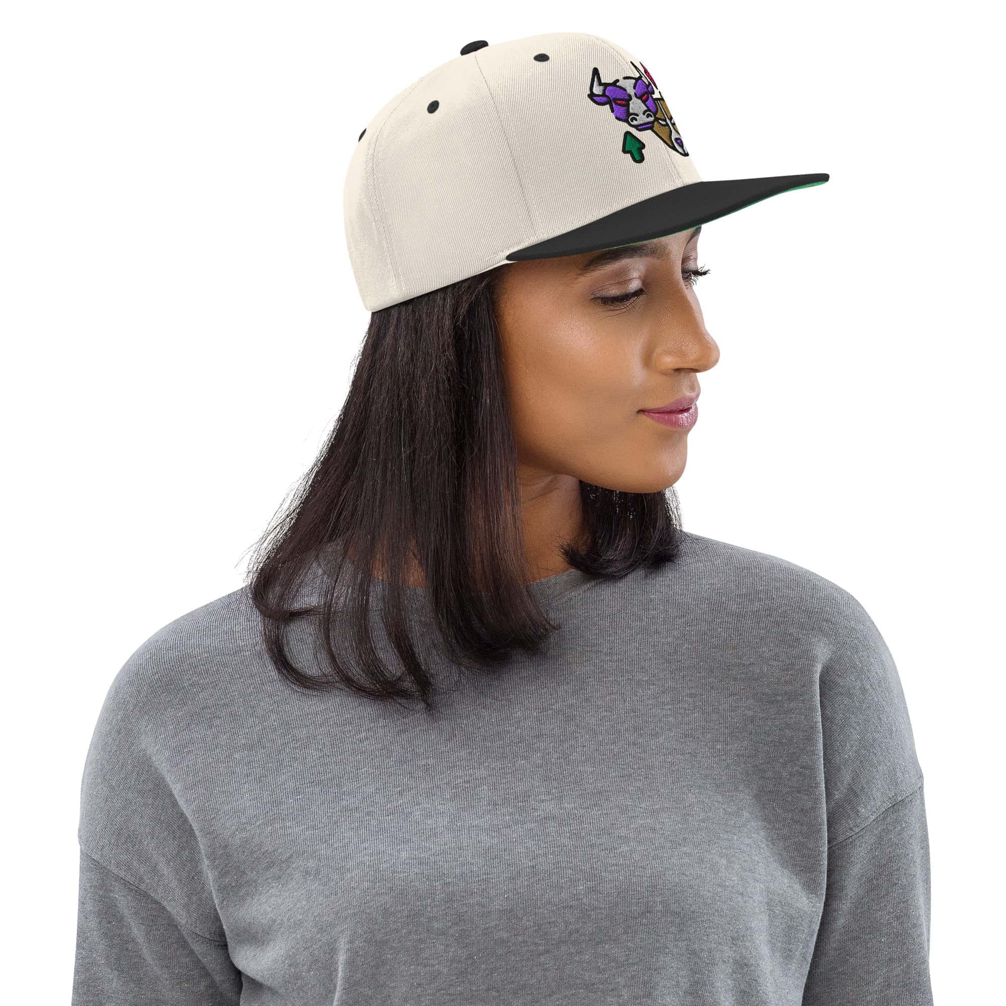 Cappello Visiera Piatta Bull & Bear-Ricamati-Biiply-Biiply