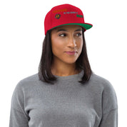 Cappello Visiera Piatta Cashflow secret wealth-Ricamati-Biiply-Rosso-Biiply