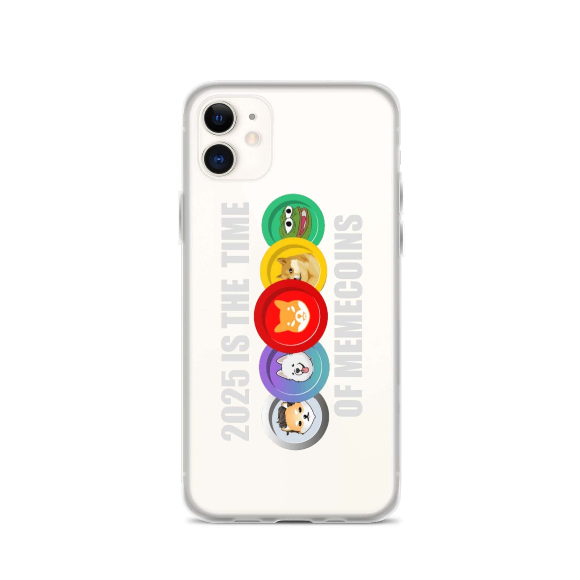 Cover Trasparente iPhone® 2025 Meme Time-Smartphone-Biiply-iPhone 11-Biiply