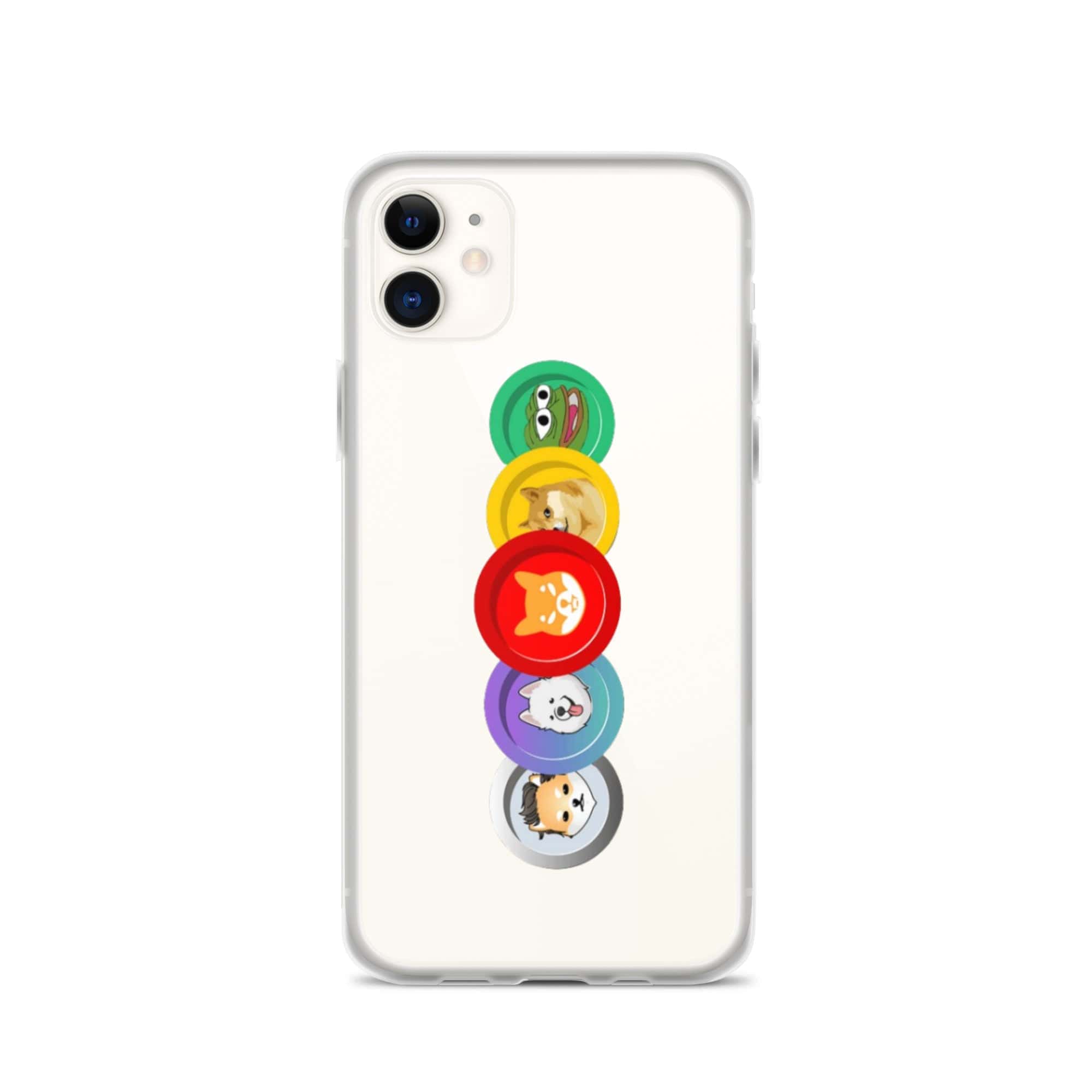 Cover Trasparente iPhone® MemeCoin-Smartphone-Biiply-iPhone 11-Biiply