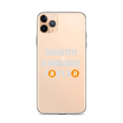 Cover Trasparente iPhone® Divertiti a Rimanere Povero-Smartphone-Biiply-iPhone 11 Pro Max-Biiply