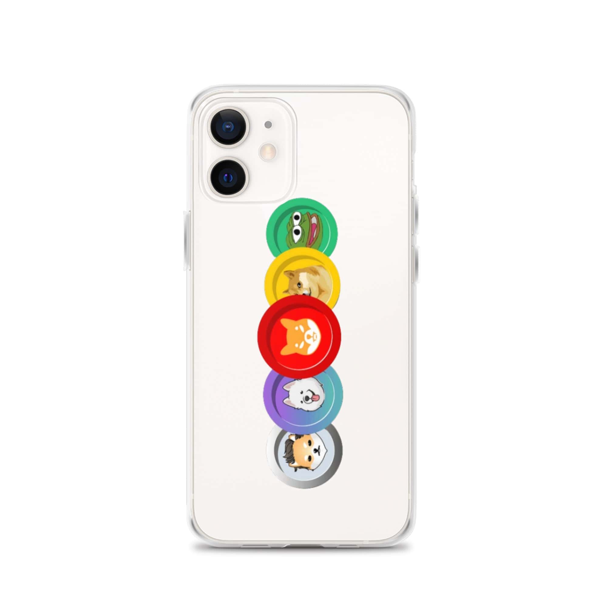 Cover Trasparente iPhone® MemeCoin-Smartphone-Biiply-iPhone 12-Biiply