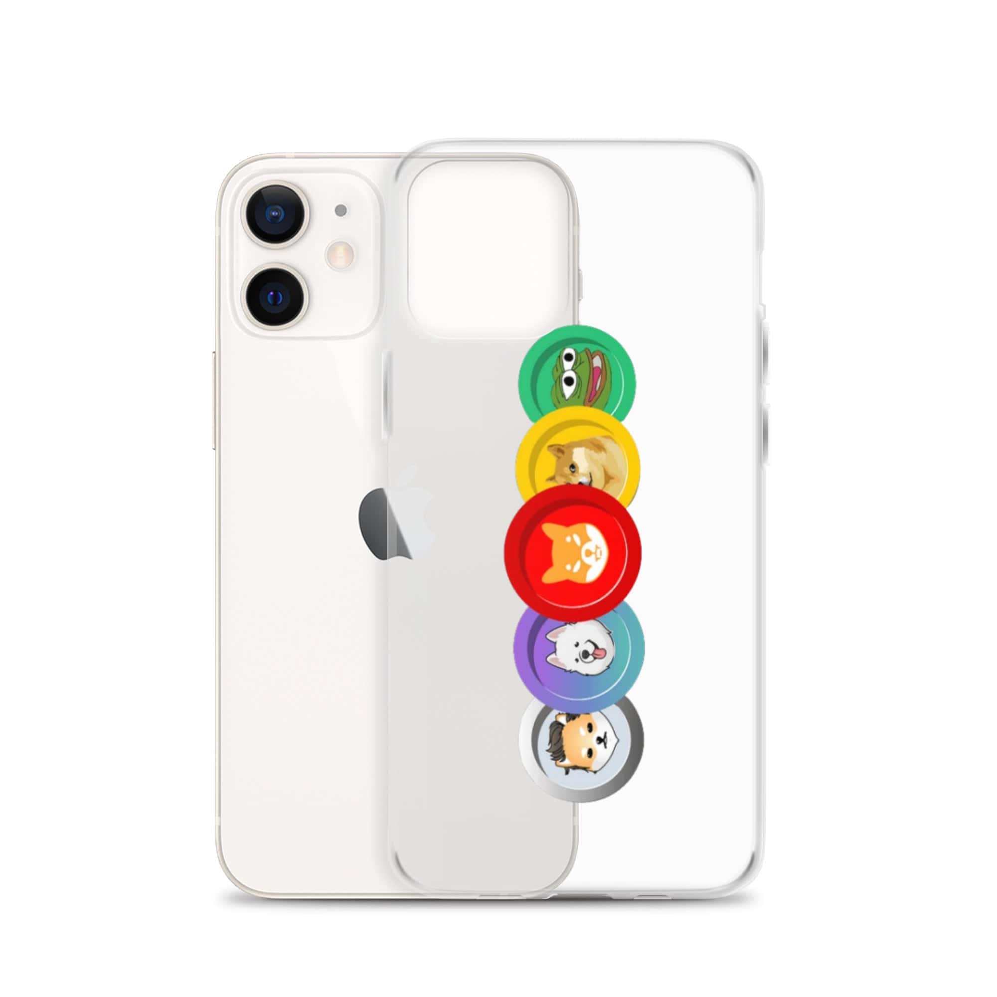 Cover Trasparente iPhone® MemeCoin-Smartphone-Biiply-Biiply