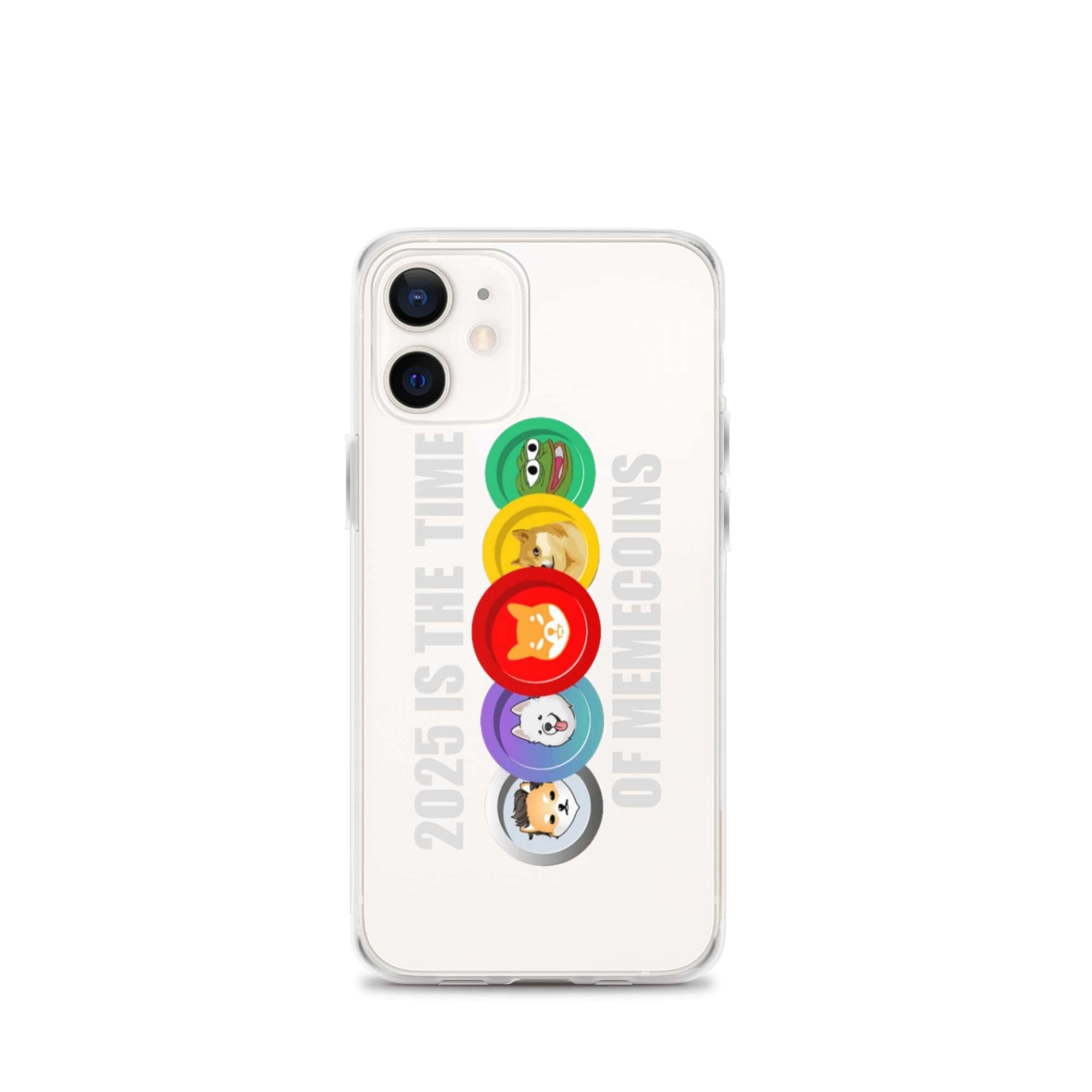 Cover Trasparente iPhone® 2025 Meme Time-Smartphone-Biiply-iPhone 12 mini-Biiply