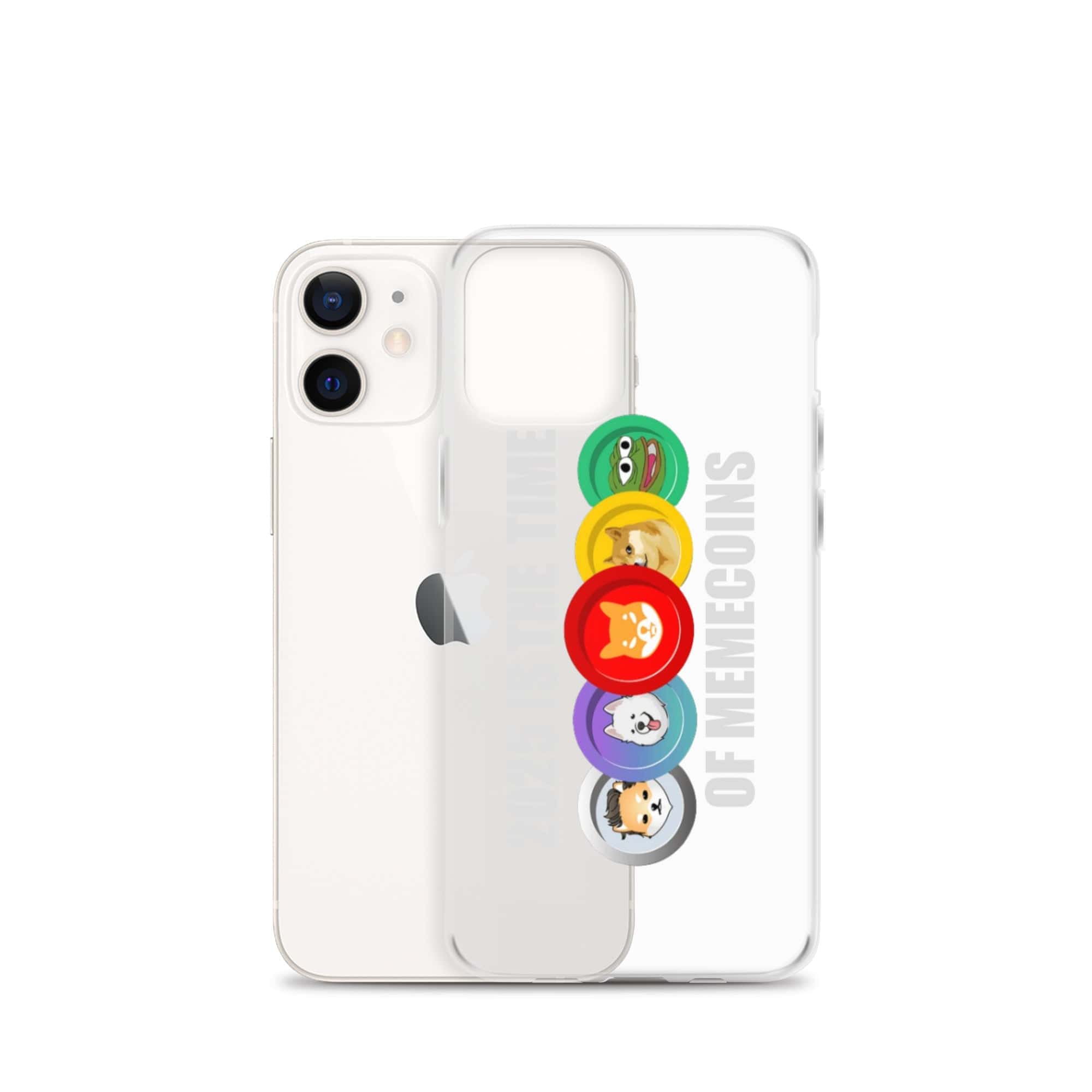 Cover Trasparente iPhone® 2025 Meme Time-Smartphone-Biiply-Biiply