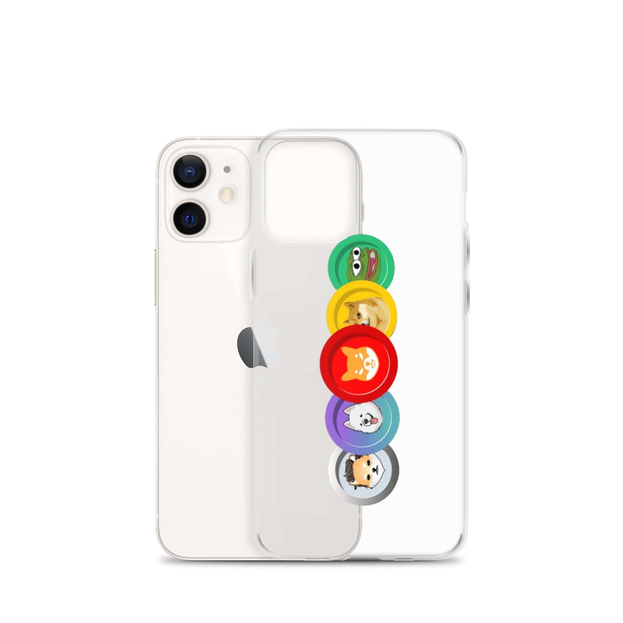 Cover Trasparente iPhone® MemeCoin-Smartphone-Biiply-Biiply