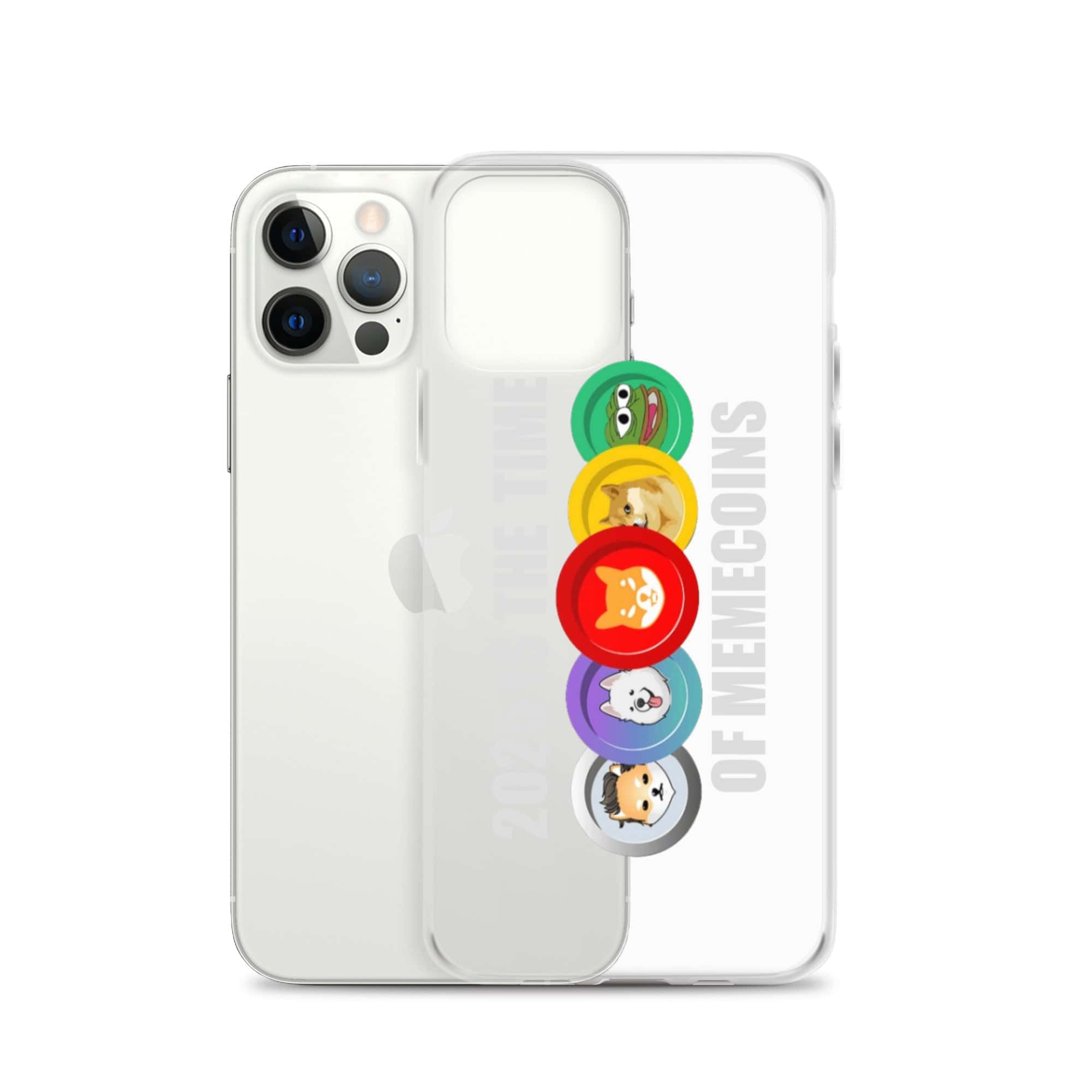 Cover Trasparente iPhone® 2025 Meme Time-Smartphone-Biiply-Biiply