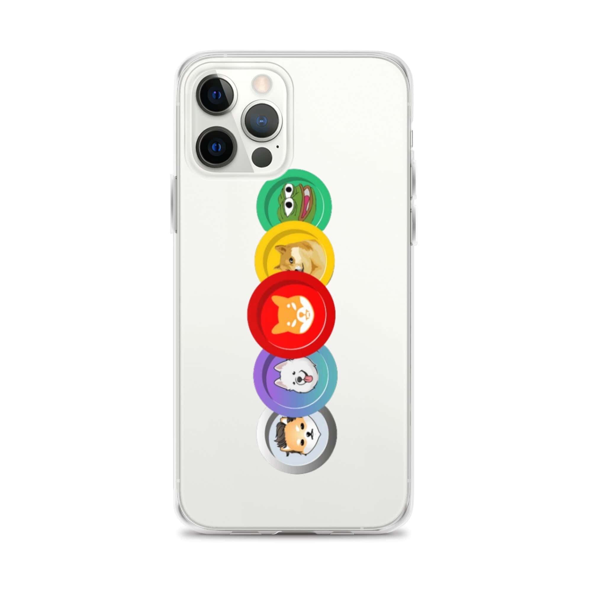 Cover Trasparente iPhone® MemeCoin-Smartphone-Biiply-iPhone 12 Pro Max-Biiply
