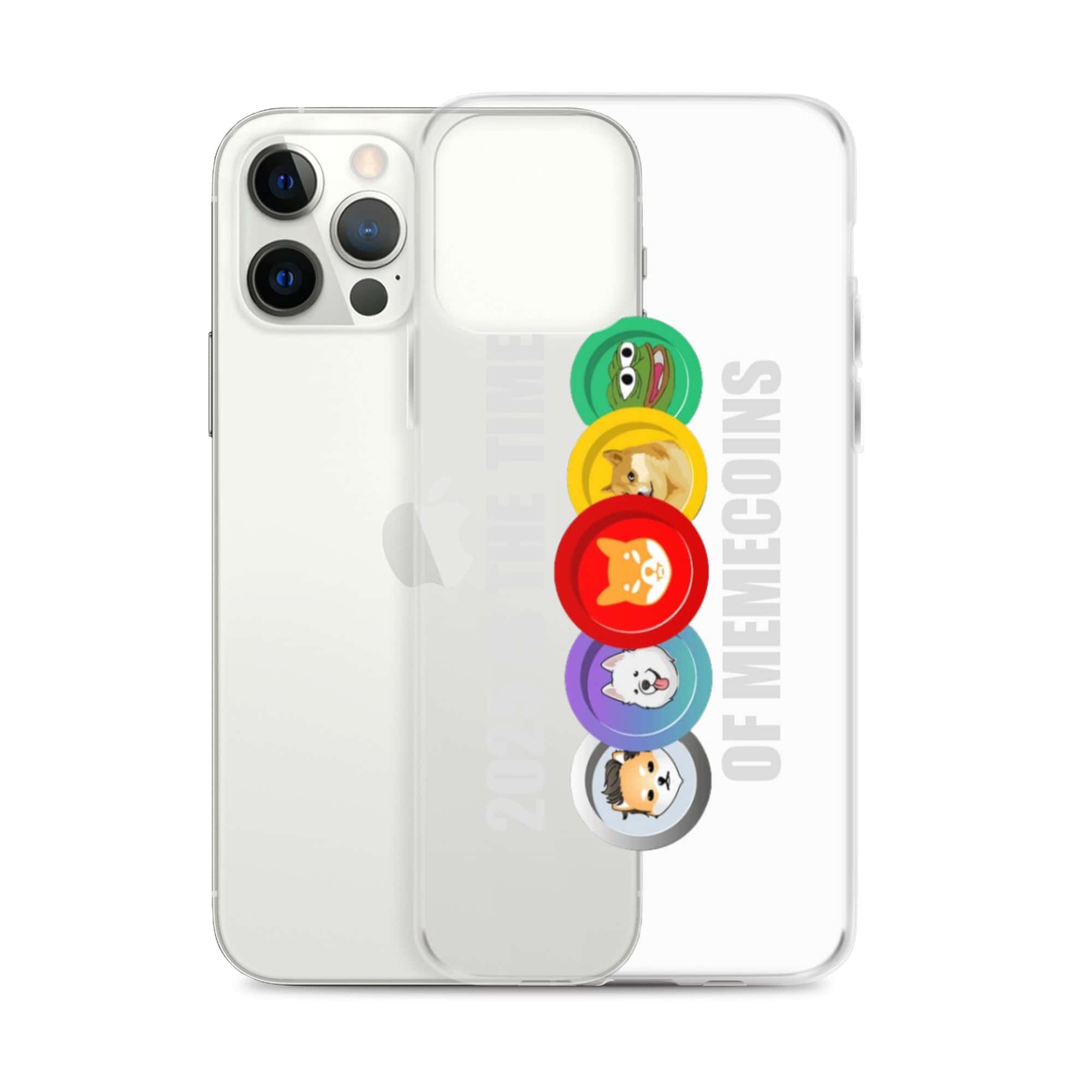 Cover Trasparente iPhone® 2025 Meme Time-Smartphone-Biiply-Biiply