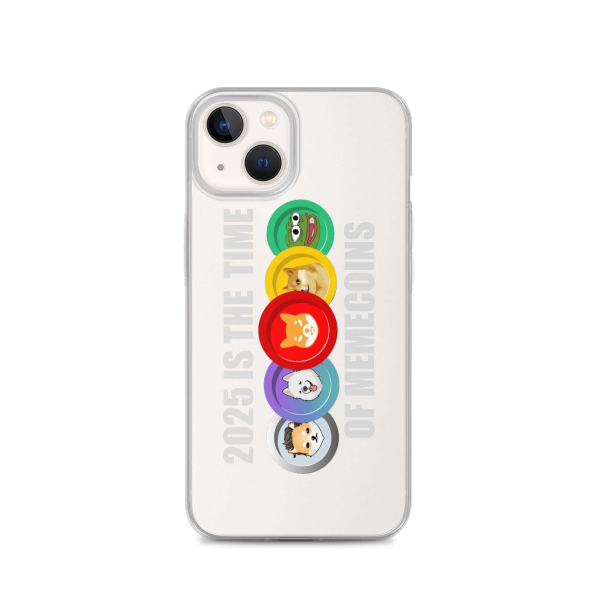 Cover Trasparente iPhone® 2025 Meme Time-Smartphone-Biiply-iPhone 13-Biiply