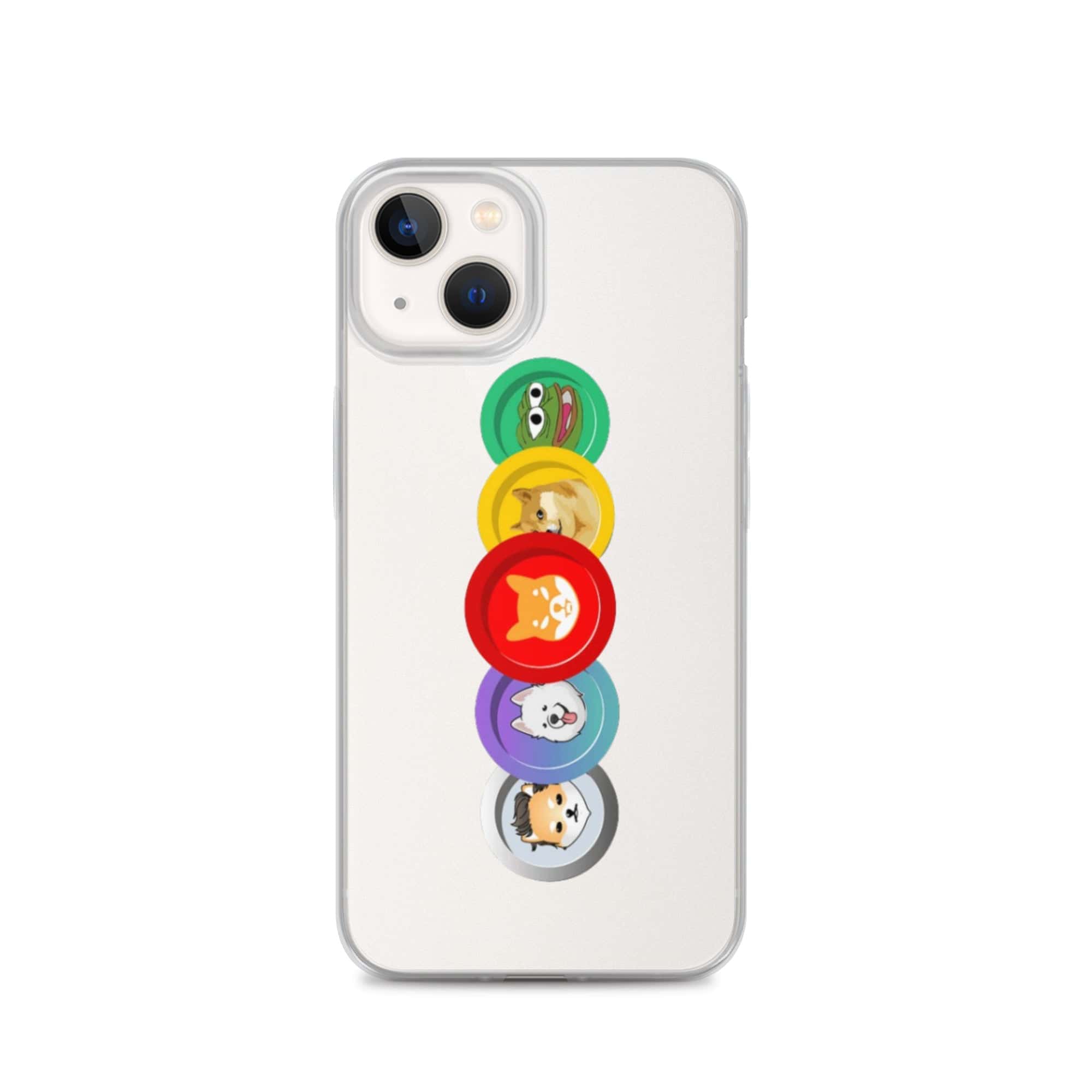 Cover Trasparente iPhone® MemeCoin-Smartphone-Biiply-iPhone 13-Biiply