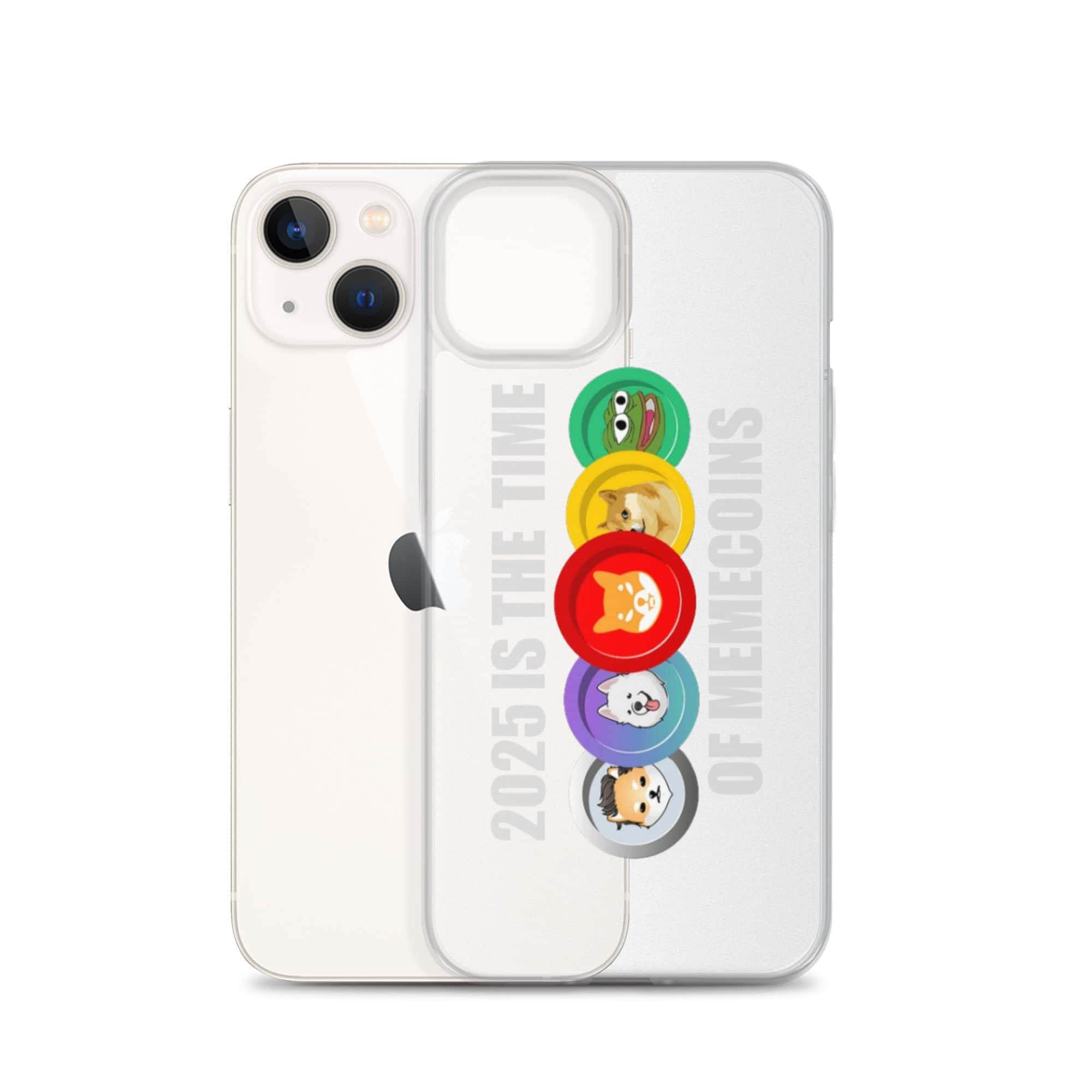 Cover Trasparente iPhone® 2025 Meme Time-Smartphone-Biiply-Biiply