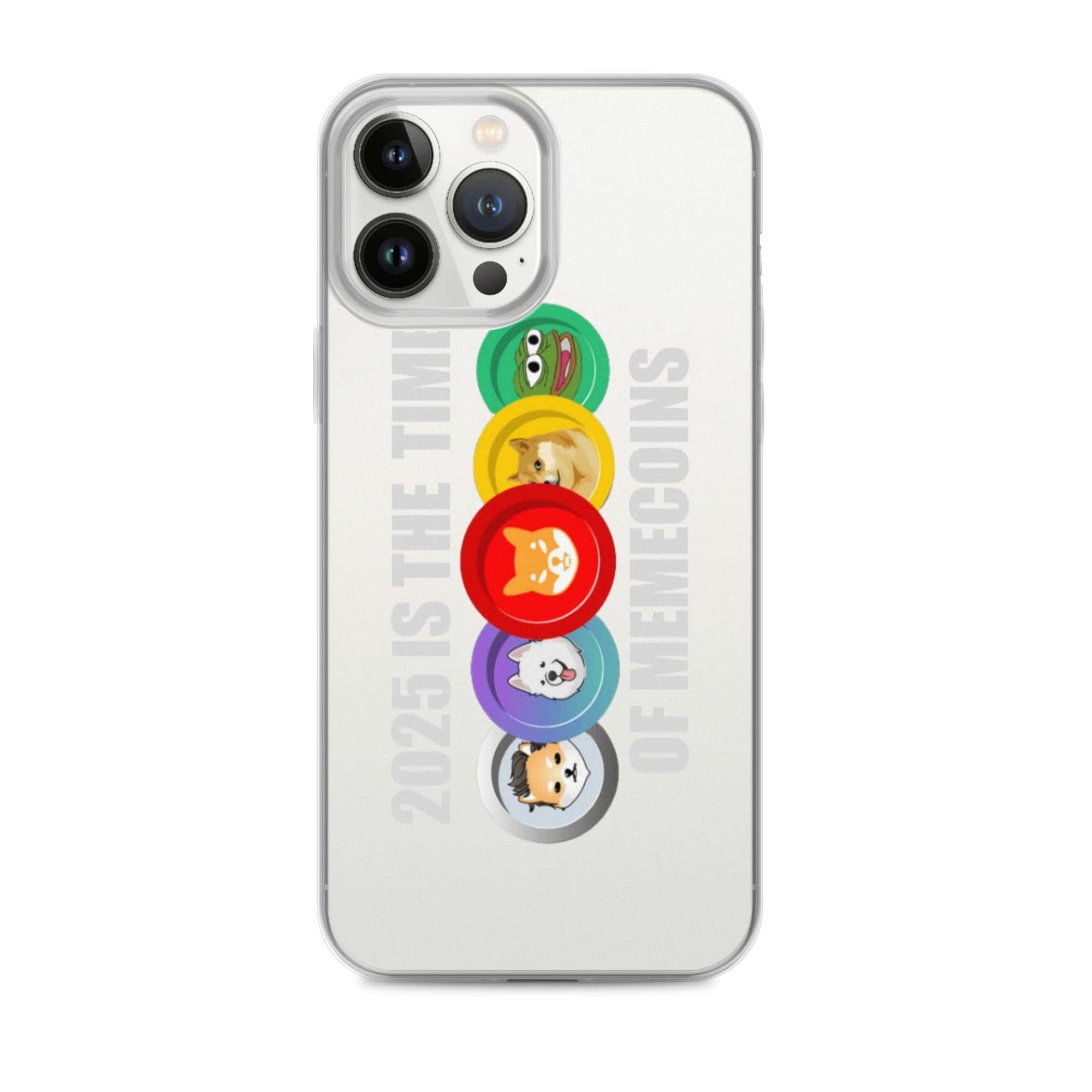 Cover Trasparente iPhone® 2025 Meme Time-Smartphone-Biiply-iPhone 13 Pro Max-Biiply
