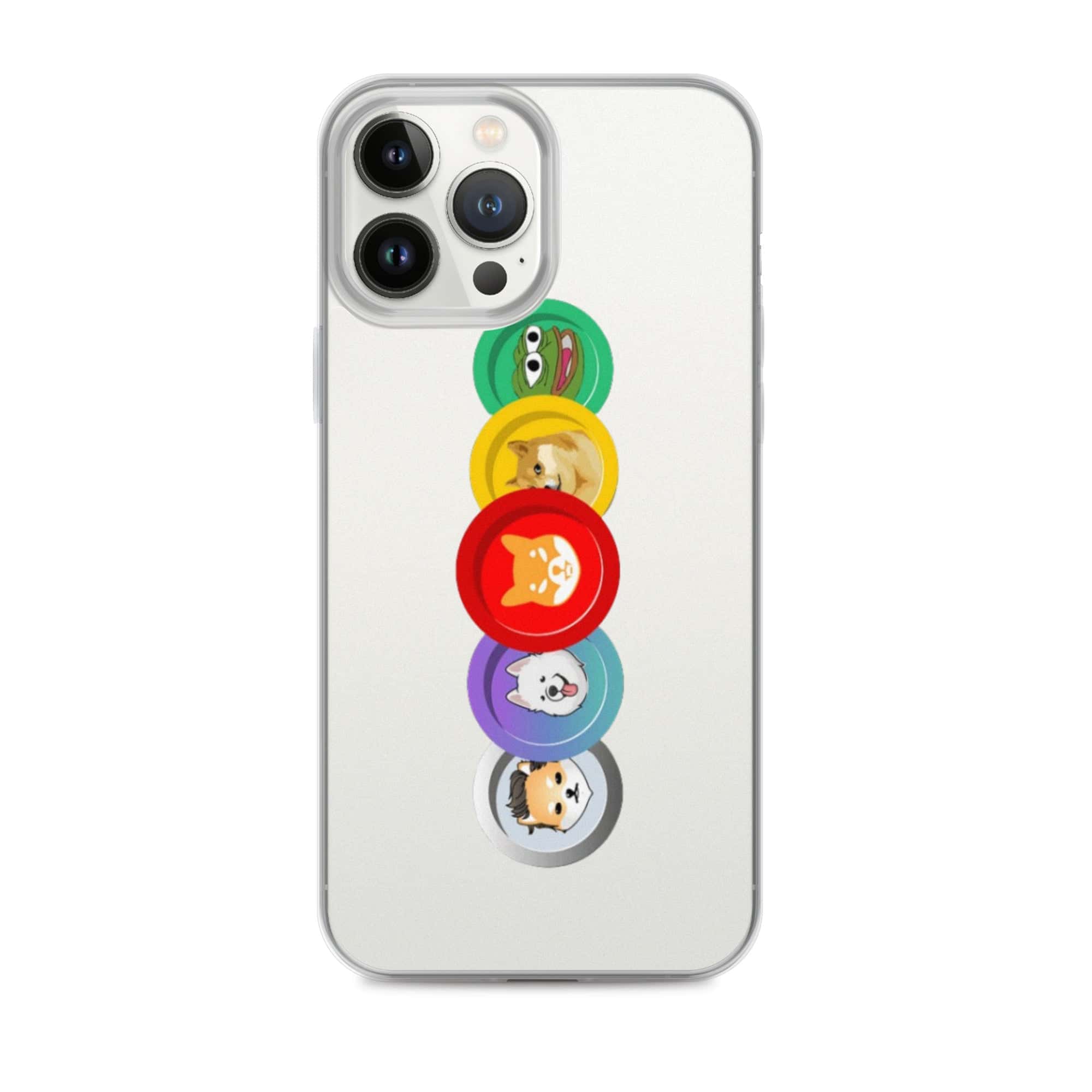 Cover Trasparente iPhone® MemeCoin-Smartphone-Biiply-iPhone 13 Pro Max-Biiply