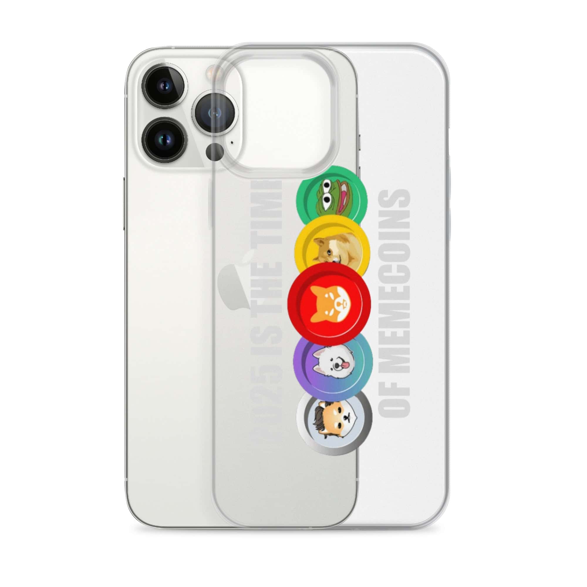 Cover Trasparente iPhone® 2025 Meme Time-Smartphone-Biiply-Biiply