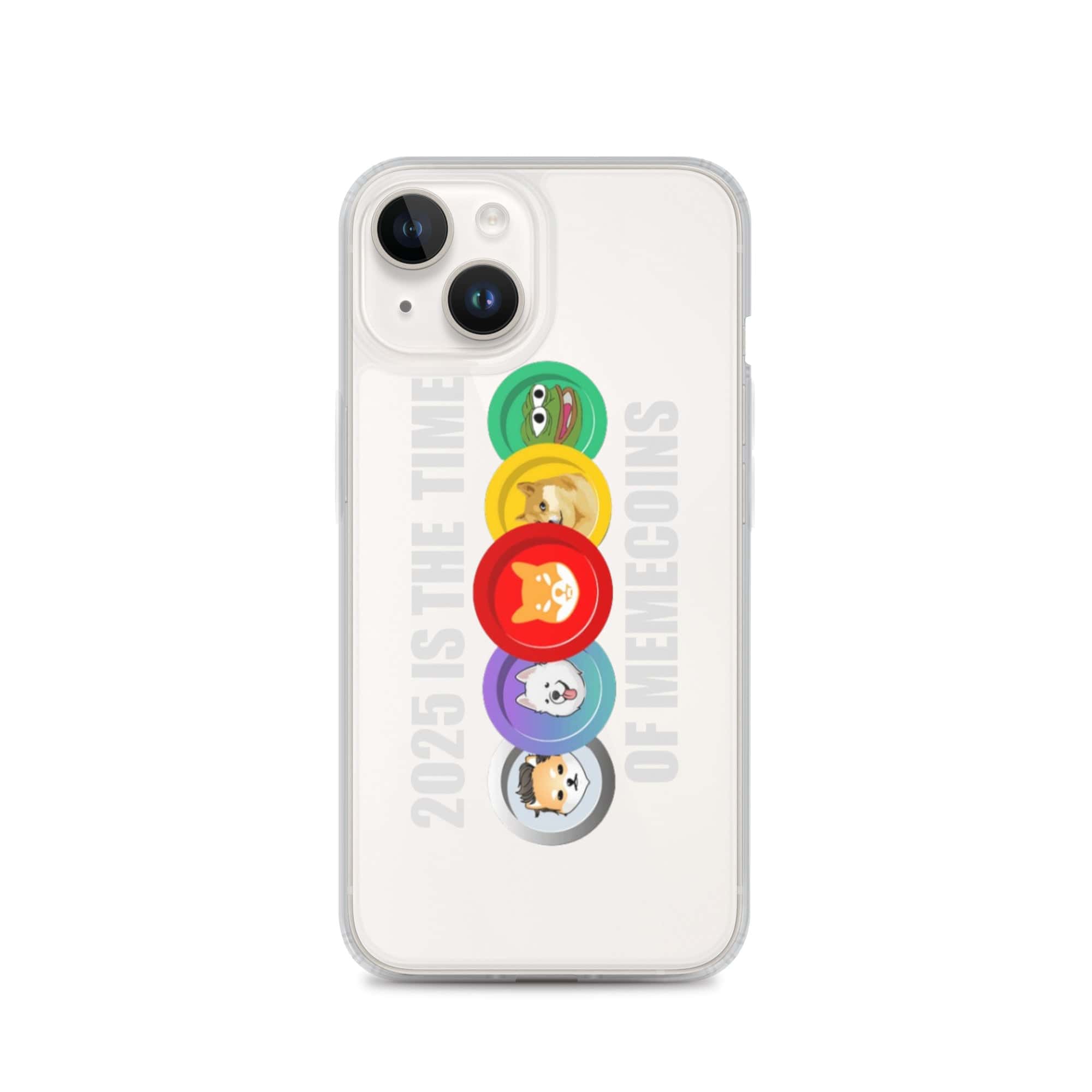 Cover Trasparente iPhone® 2025 Meme Time-Smartphone-Biiply-iPhone 14-Biiply