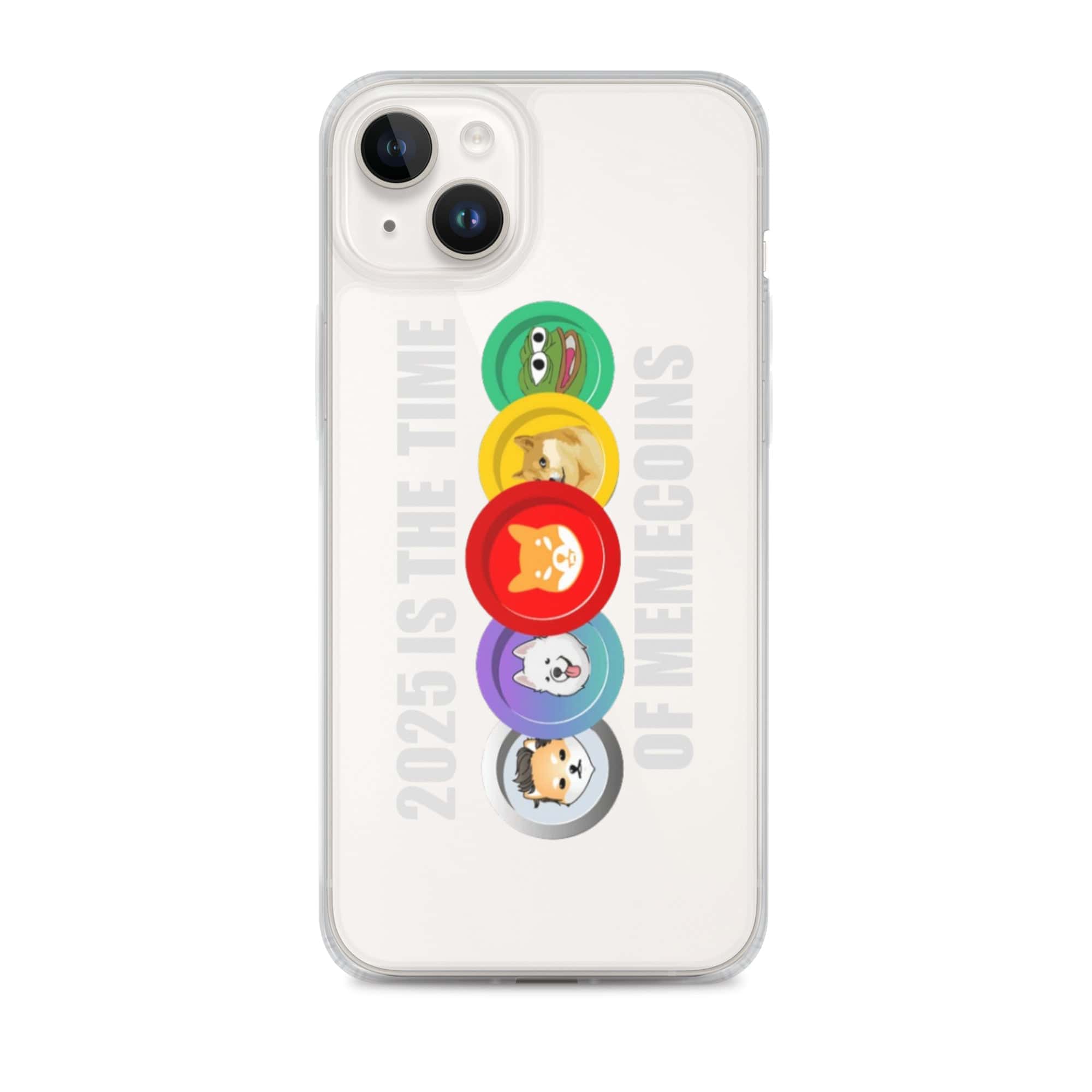 Cover Trasparente iPhone® 2025 Meme Time-Smartphone-Biiply-iPhone 14 Plus-Biiply