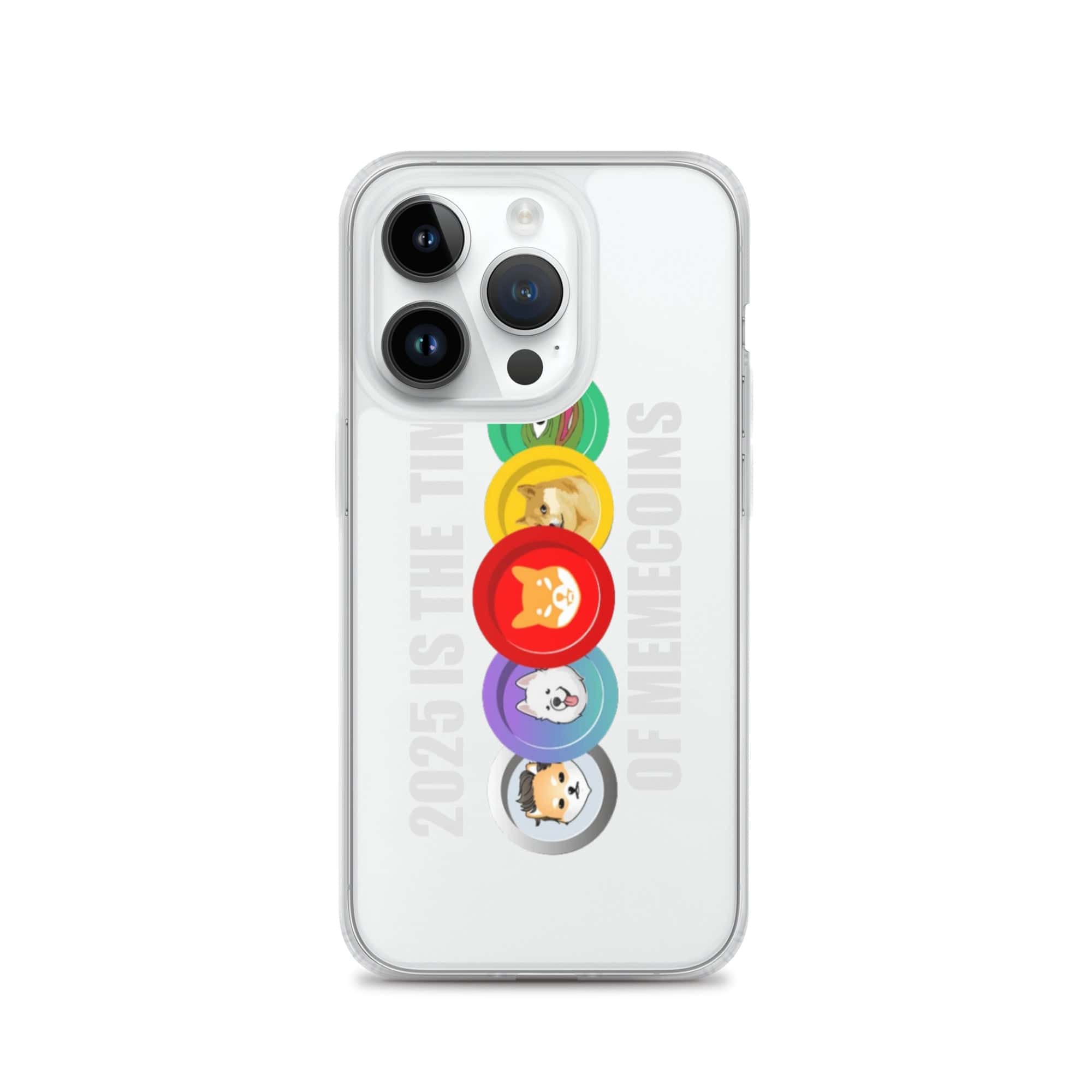 Cover Trasparente iPhone® 2025 Meme Time-Smartphone-Biiply-iPhone 14 Pro-Biiply
