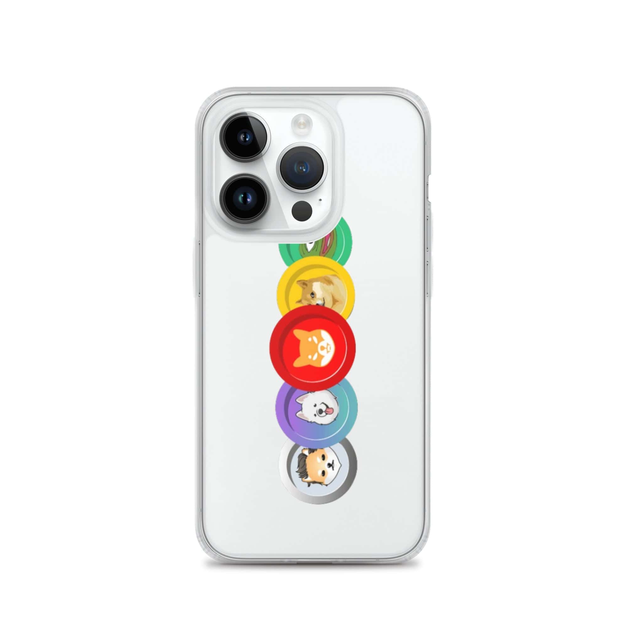 Cover Trasparente iPhone® MemeCoin-Smartphone-Biiply-iPhone 14 Pro-Biiply