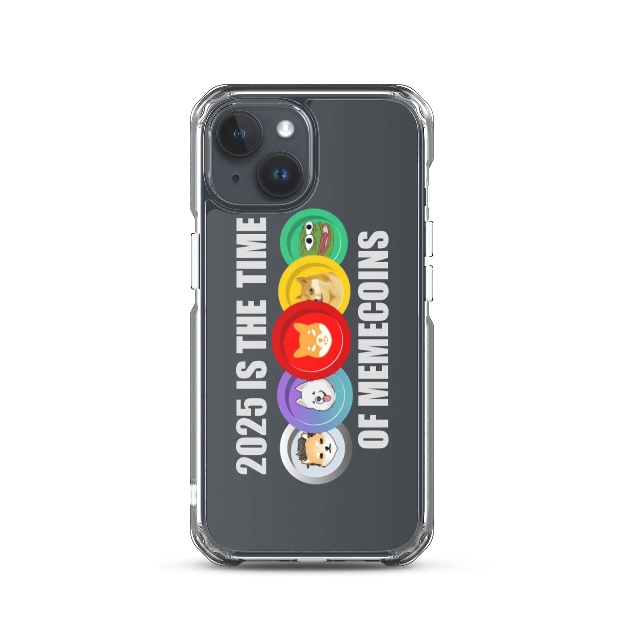 Cover Trasparente iPhone® 2025 Meme Time-Smartphone-Biiply-iPhone 15-Biiply