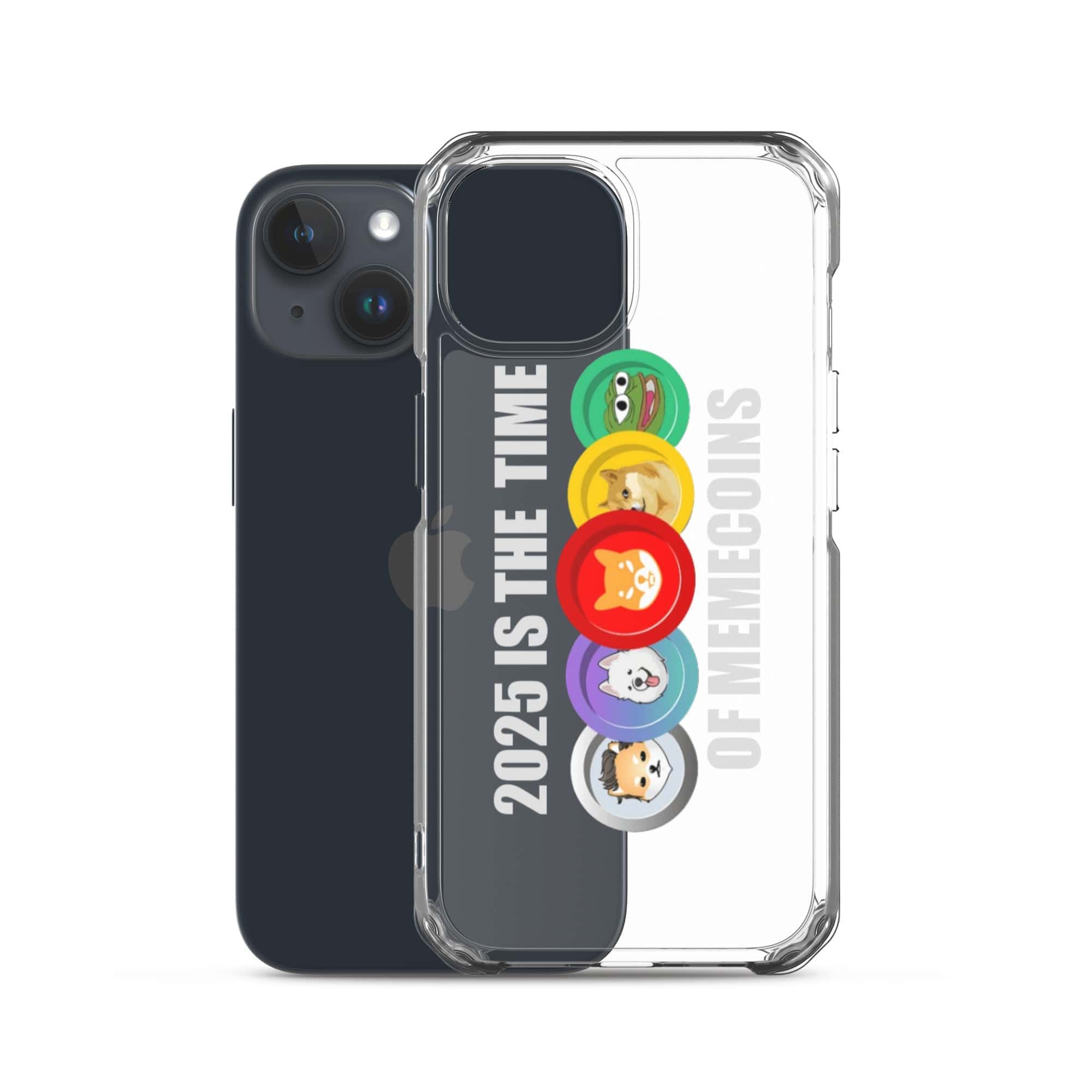Cover Trasparente iPhone® 2025 Meme Time-Smartphone-Biiply-Biiply