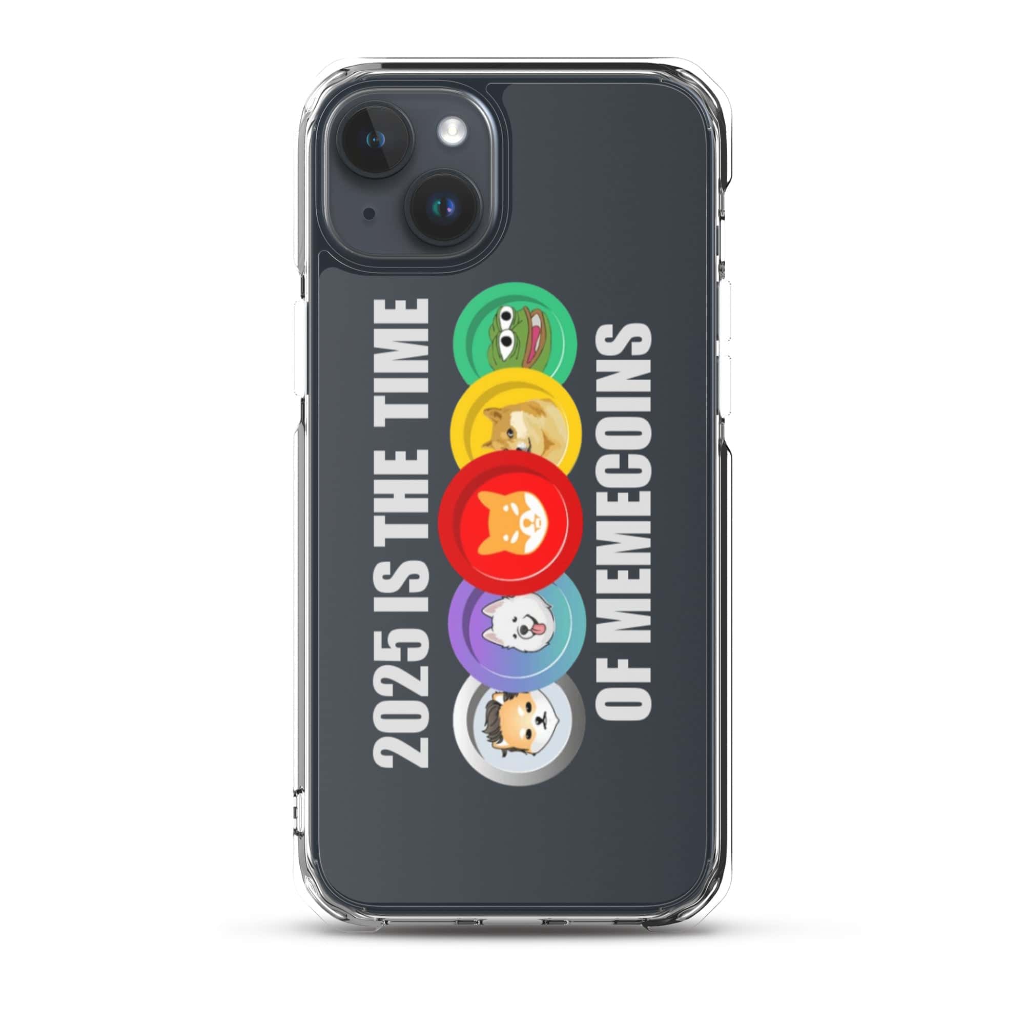 Cover Trasparente iPhone® 2025 Meme Time-Smartphone-Biiply-iPhone 15 Plus-Biiply