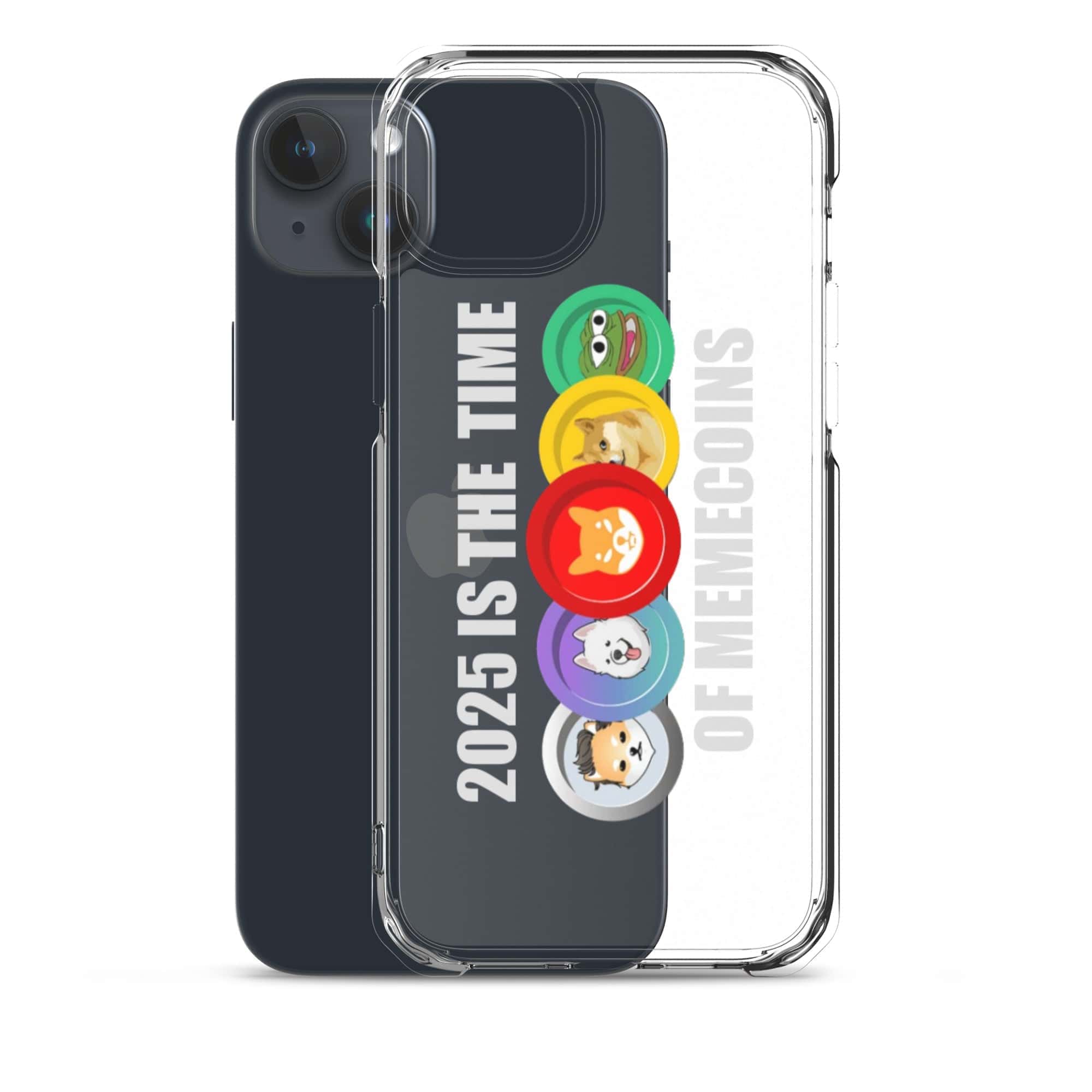 Cover Trasparente iPhone® 2025 Meme Time-Smartphone-Biiply-Biiply
